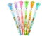 TINYMILLS 24 Pcs Safari Jungle Animals Stackable Push Pencil Assortment with Eraser for Party Favors Goodie Bag Stuffers VBS Classroom Rewards Pinata Fillers Carnival Prize